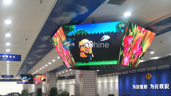 P3多面體LED顯示屏，深圳，中國