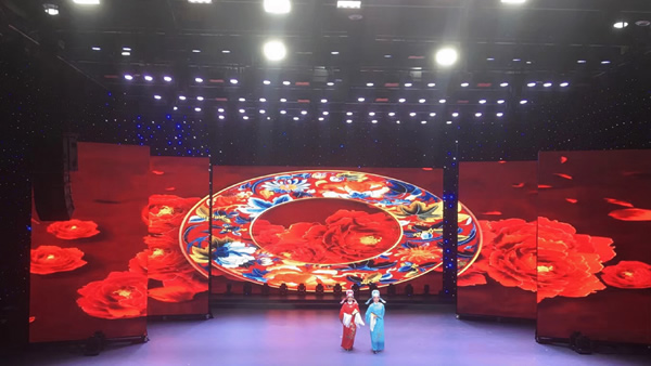 P3.9租賃LED顯示屏，湖南電視臺(tái)，中國